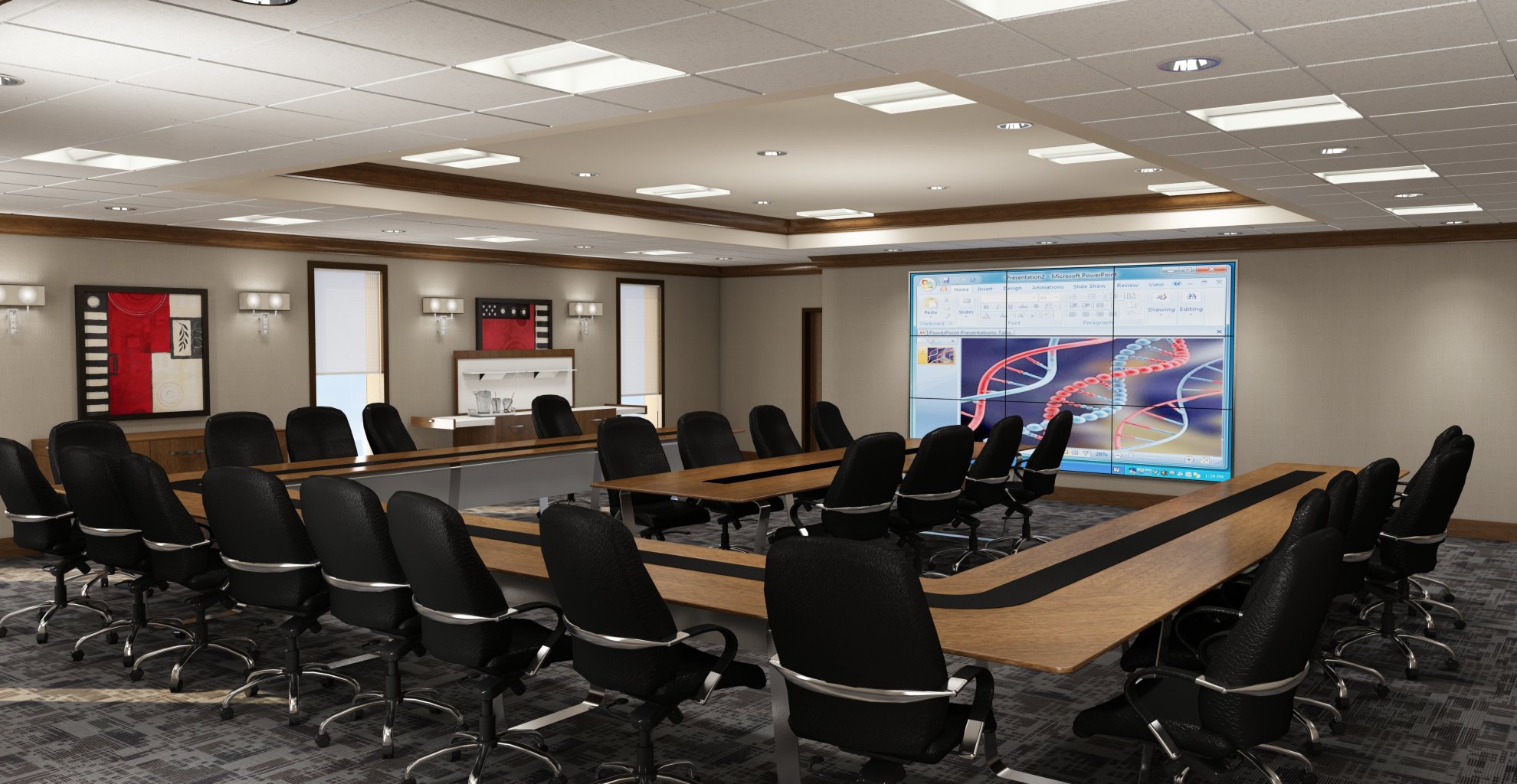 XR3D | Conference Room Rendering