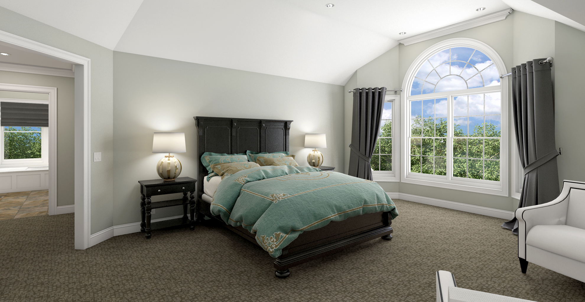Architectural Visualization - Luxury Master Suite