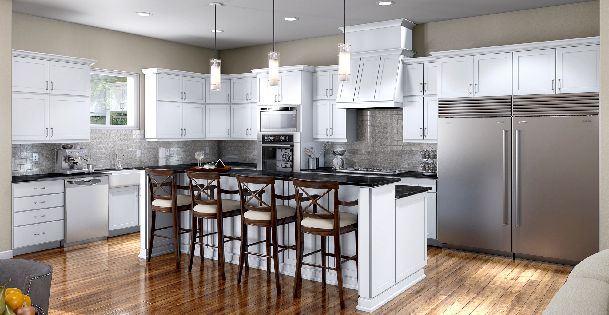 Modern Kitchen Interior - XR3D Studios