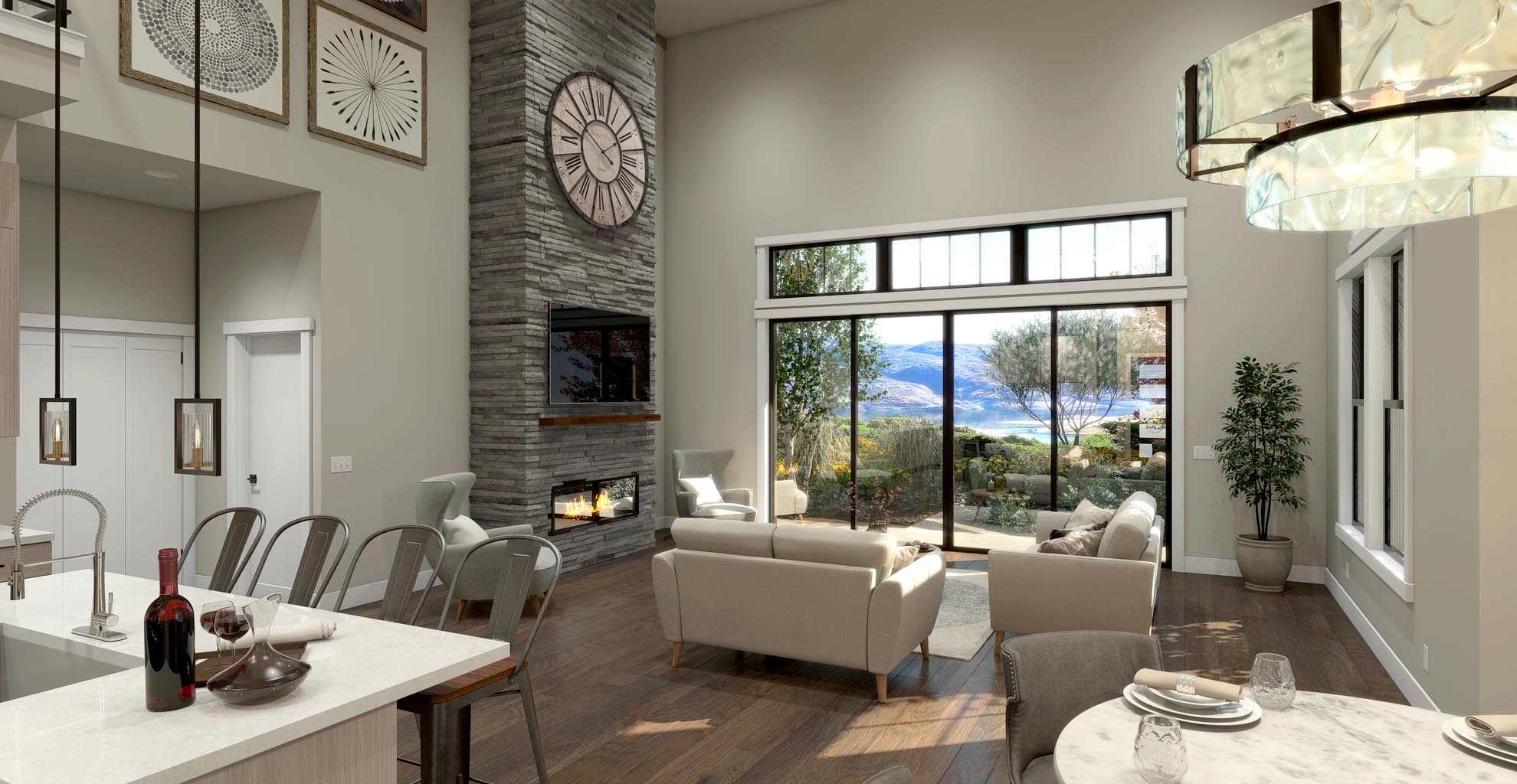 Mayflower Lakeside Townhome XR3D Studios