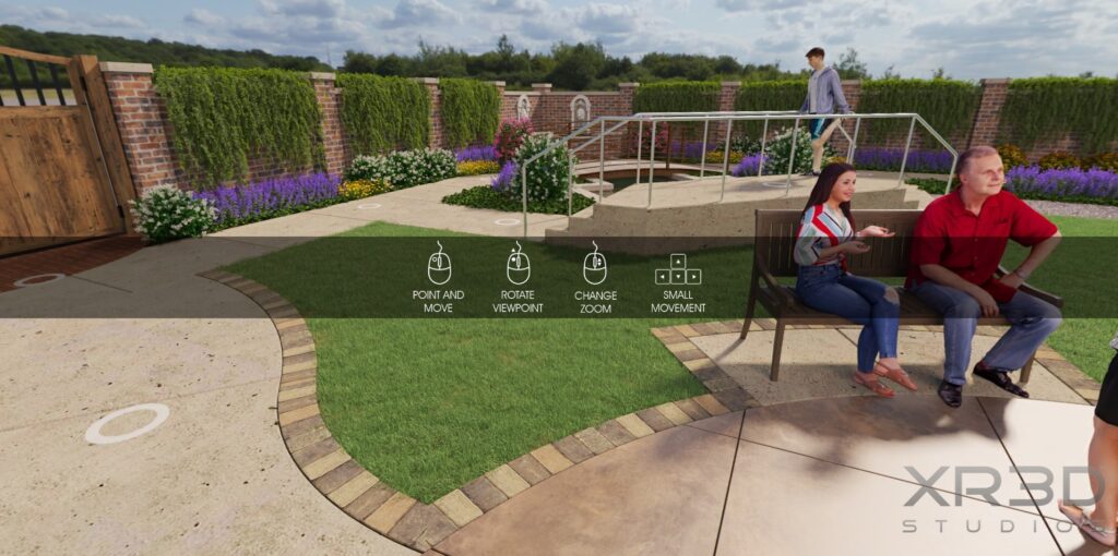 Interactive virtual tour preview from XR3D Studios
