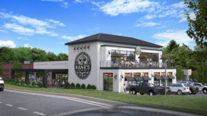 Commercial exterior rendering of 1740 Dr Bramblet Rd BLDG 1000