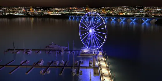 Pier Nightime 02 — XR3D visualization