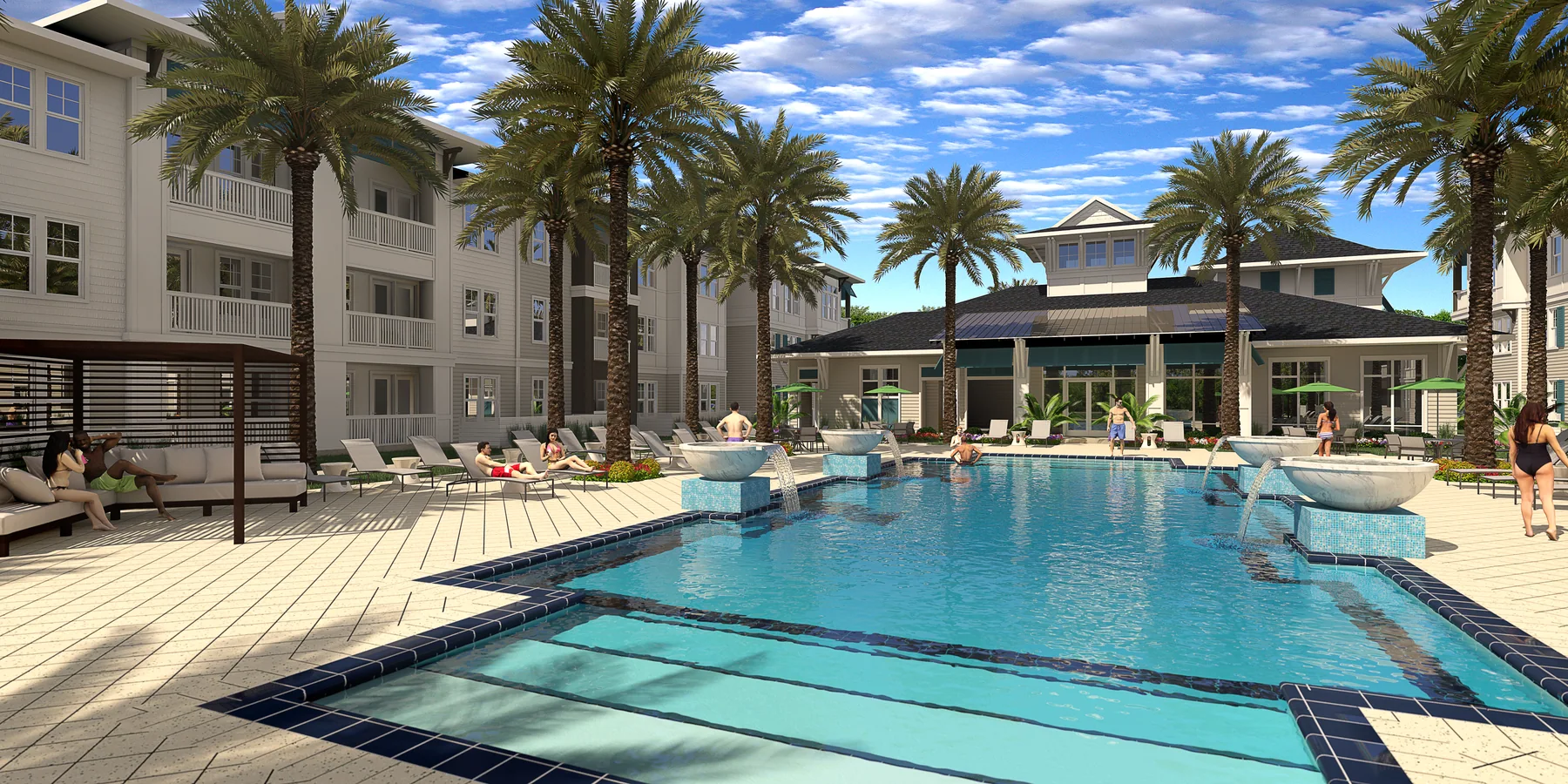Sea Glass Destin Pool — XR3D visualization