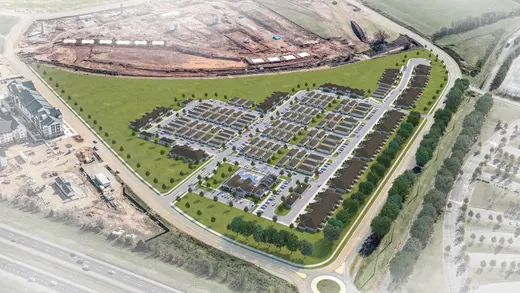 Villas at Town Madison Aerial — XR3D visualization