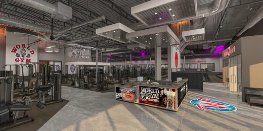 World Gym Interior 01 — XR3D visualization