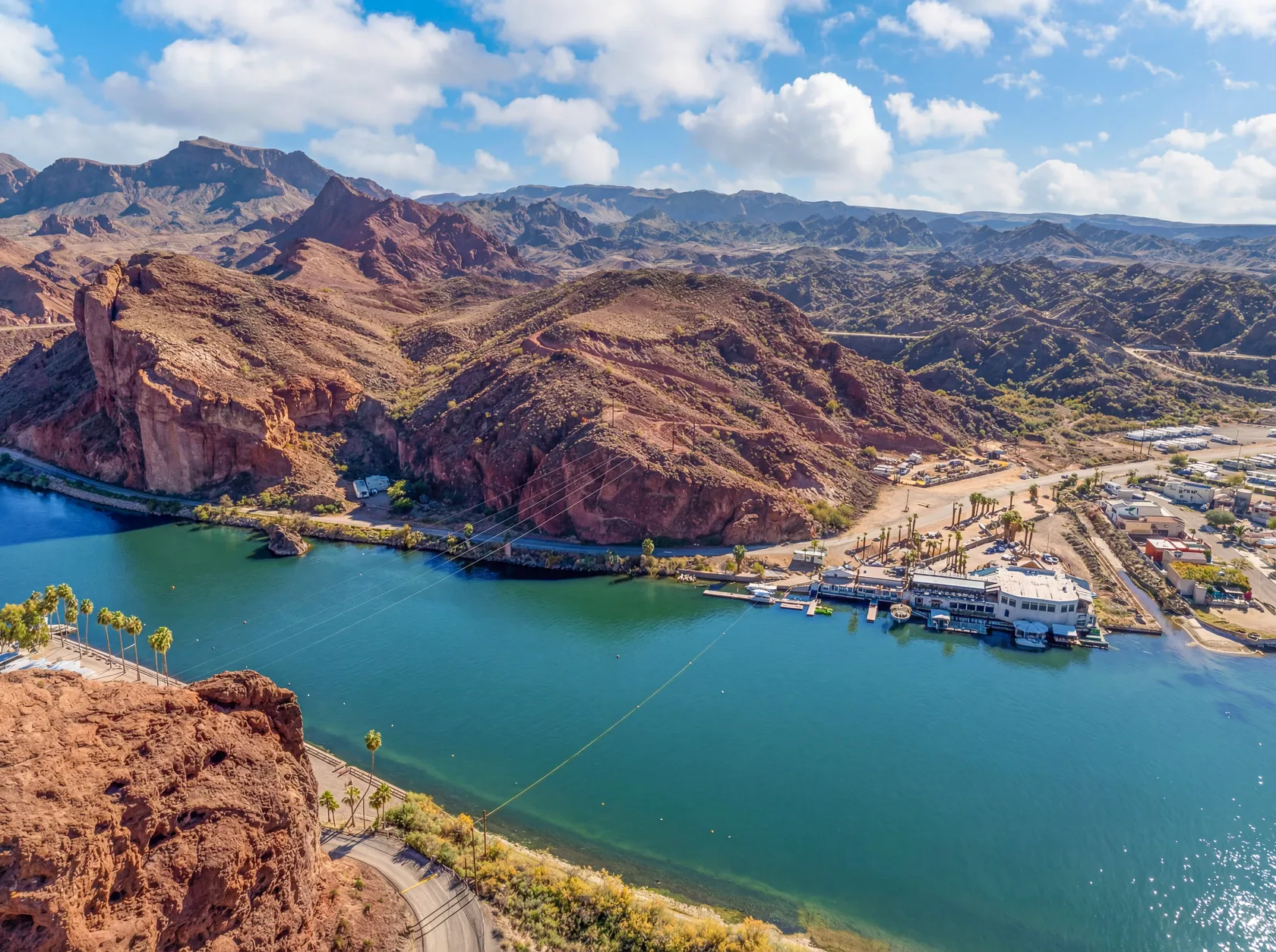 Red Rock Resort visualization sequence — starting view
